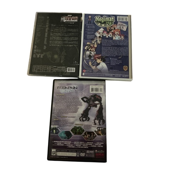 Fullmetal Alchemist Negima Zegapain Anime DVD Lot of 3 - Picture 2 of 6